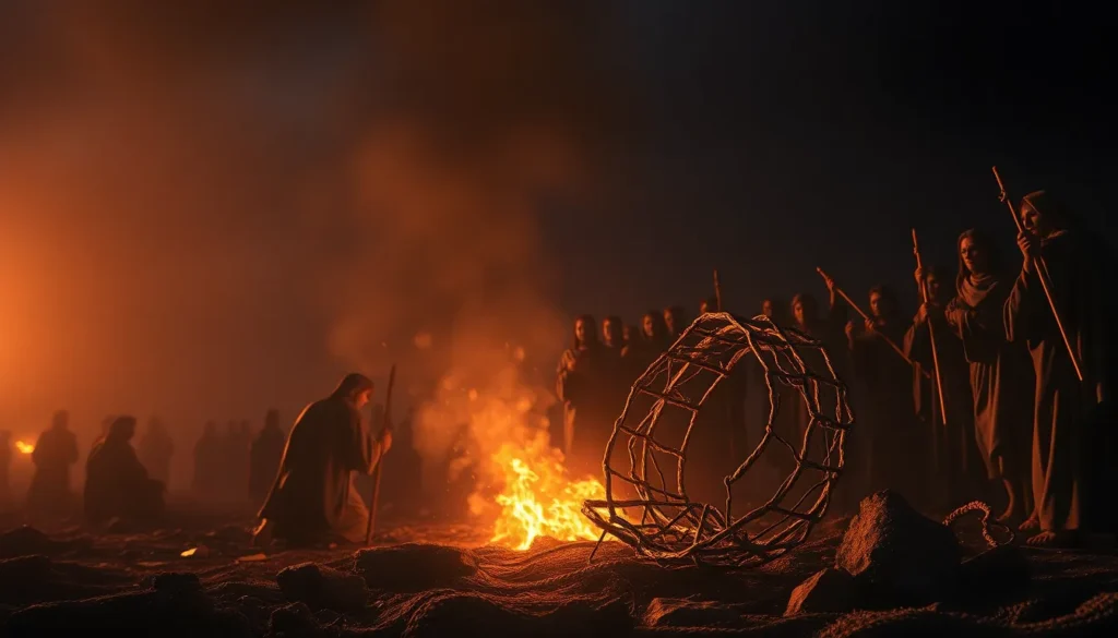 Arte devocional do Salmo 124 — escapar como pássaro da armadilha quebrada