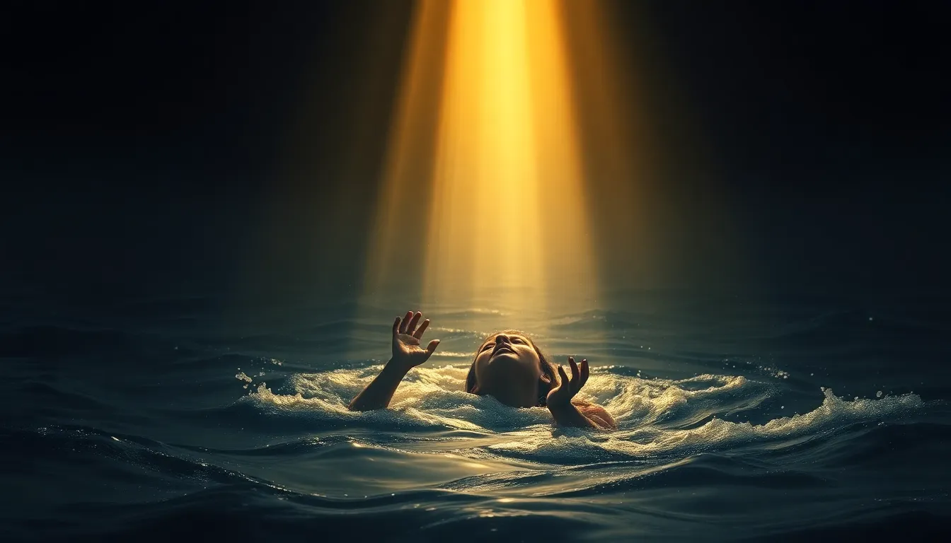 Arte devocional do Salmo 130 — clamar a Deus desde as profundezas