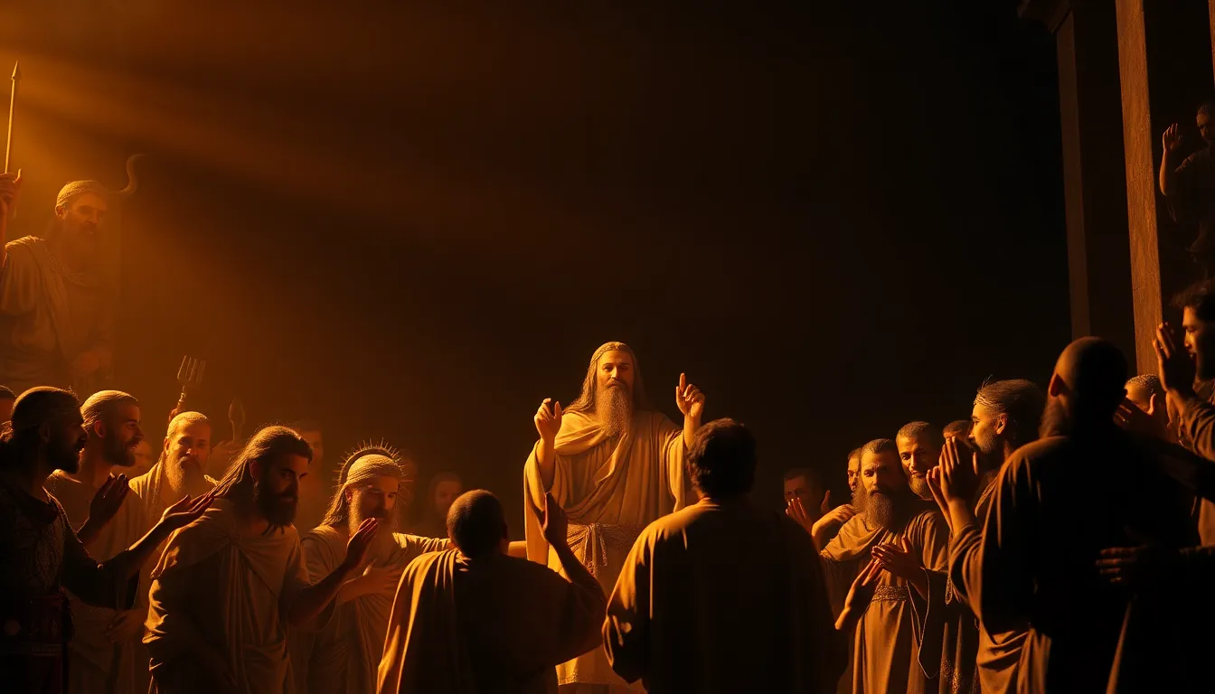Arte devocional do Salmo 135 — os ídolos sem vida e o Deus vivo digno de louvor