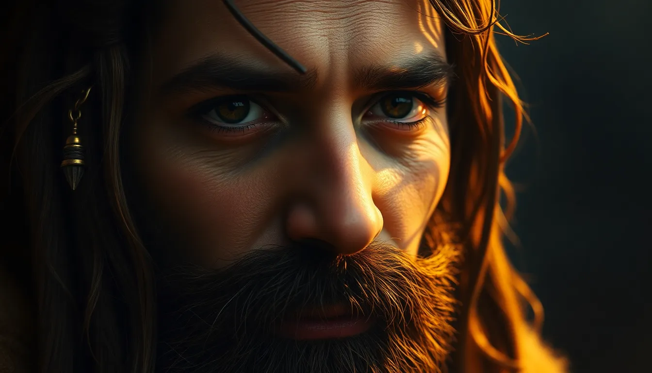 Arte devocional do Salmo 141 — uma guarda posta na boca e os olhos voltados para Deus