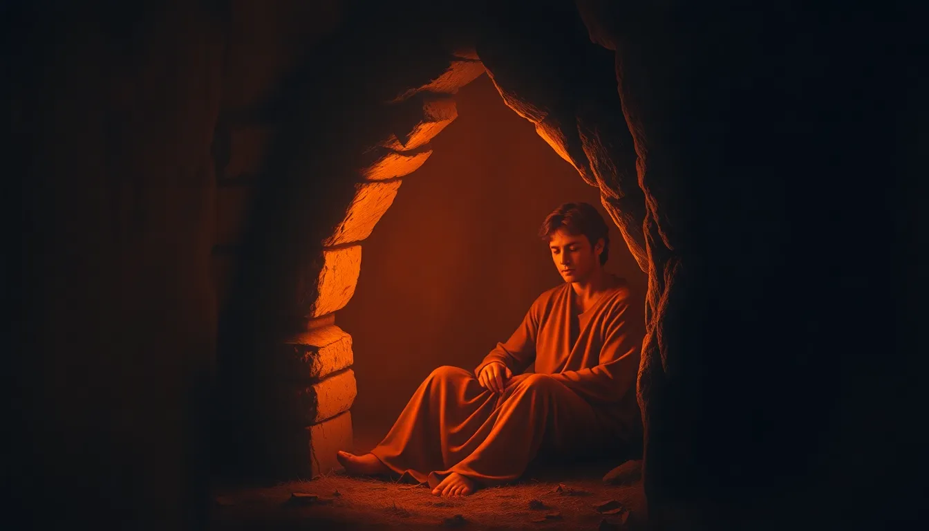 Arte devocional do Salmo 142 — Deus, o refúgio e a porção na terra dos viventes
