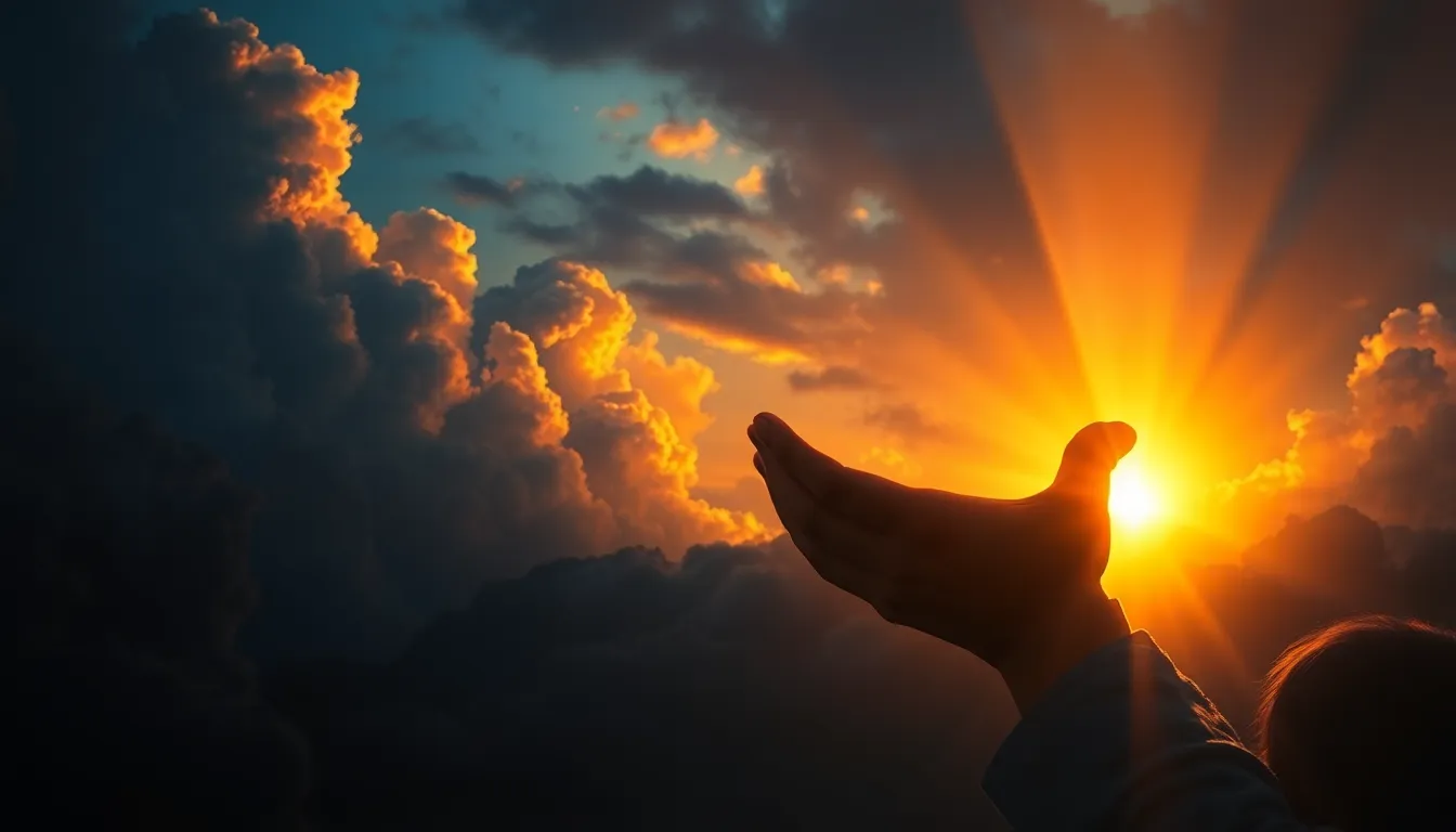 Arte devocional do Salmo 145 — Deus sustenta os que caem e sacia todo ser vivo