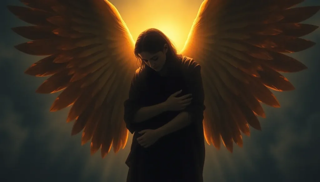 Arte devocional do Salmo 17 — guardado à sombra das asas de Deus