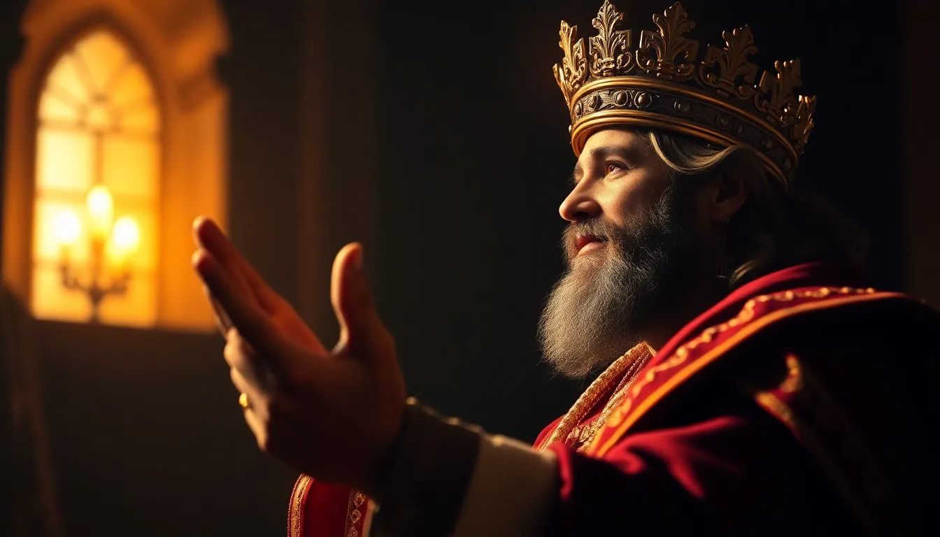 Arte devocional do Salmo 21 — a gratidão que dá a Deus o crédito da vitória