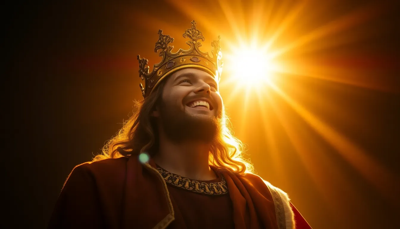 Arte devocional do Salmo 21 — alegria e gratidão na força do Senhor