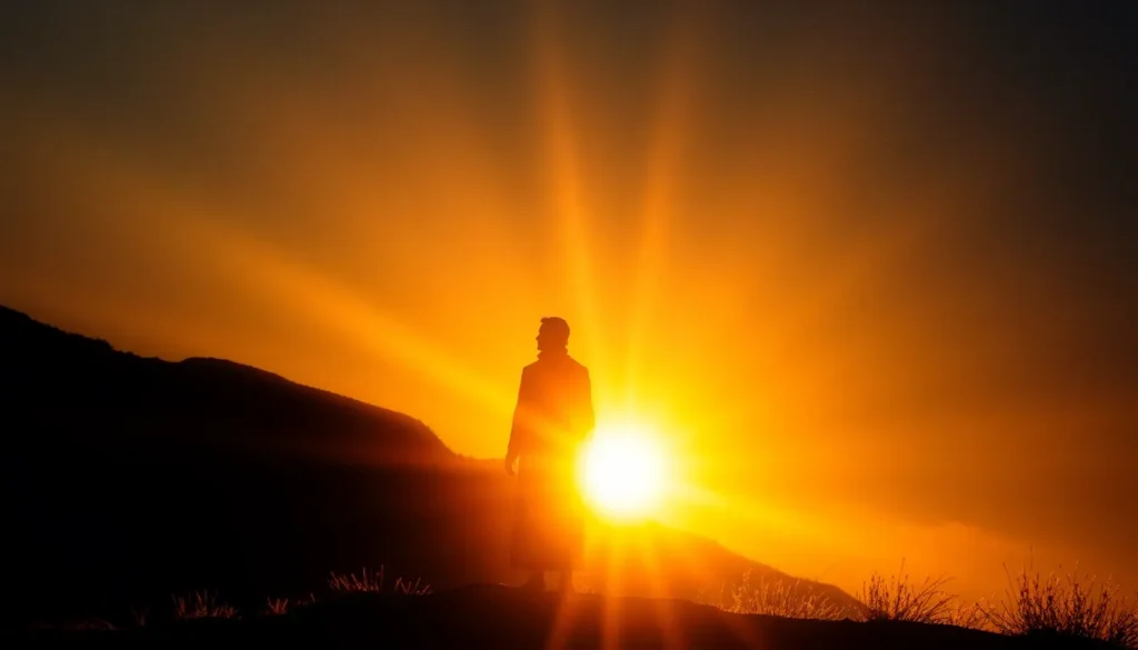Arte devocional do Salmo 27 — o Senhor é minha luz e salvação