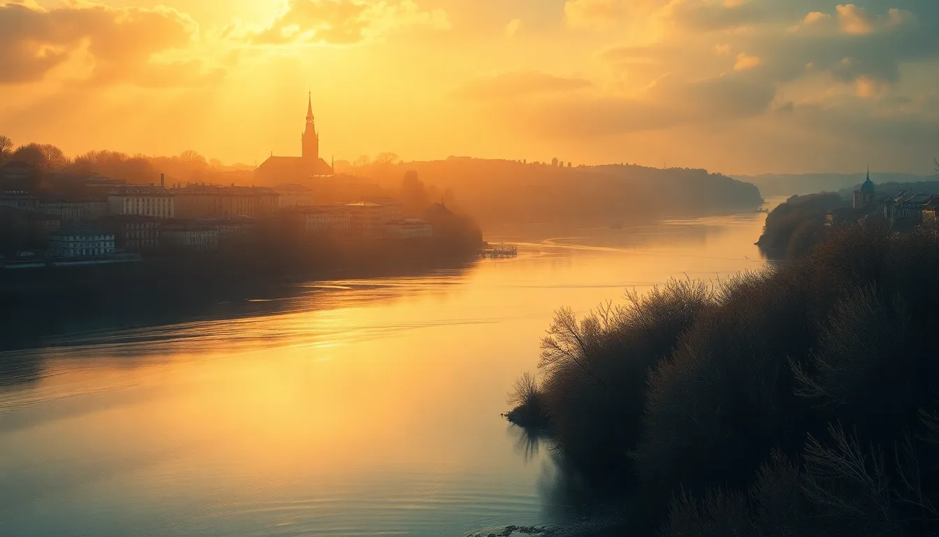 Arte devocional do Salmo 46 — o rio que alegra a cidade de Deus e a quietude