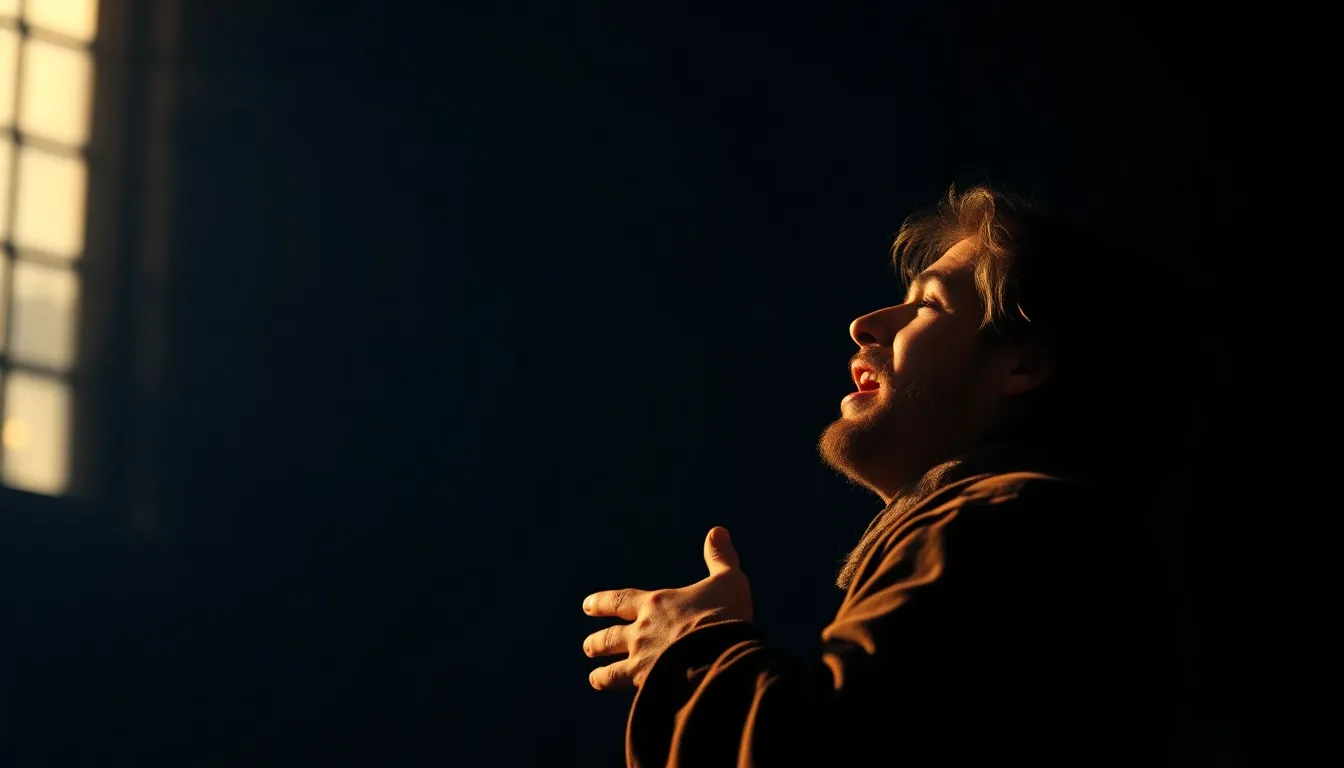 Arte devocional do Salmo 59 — cantar da força de Deus, alto refúgio pela manhã