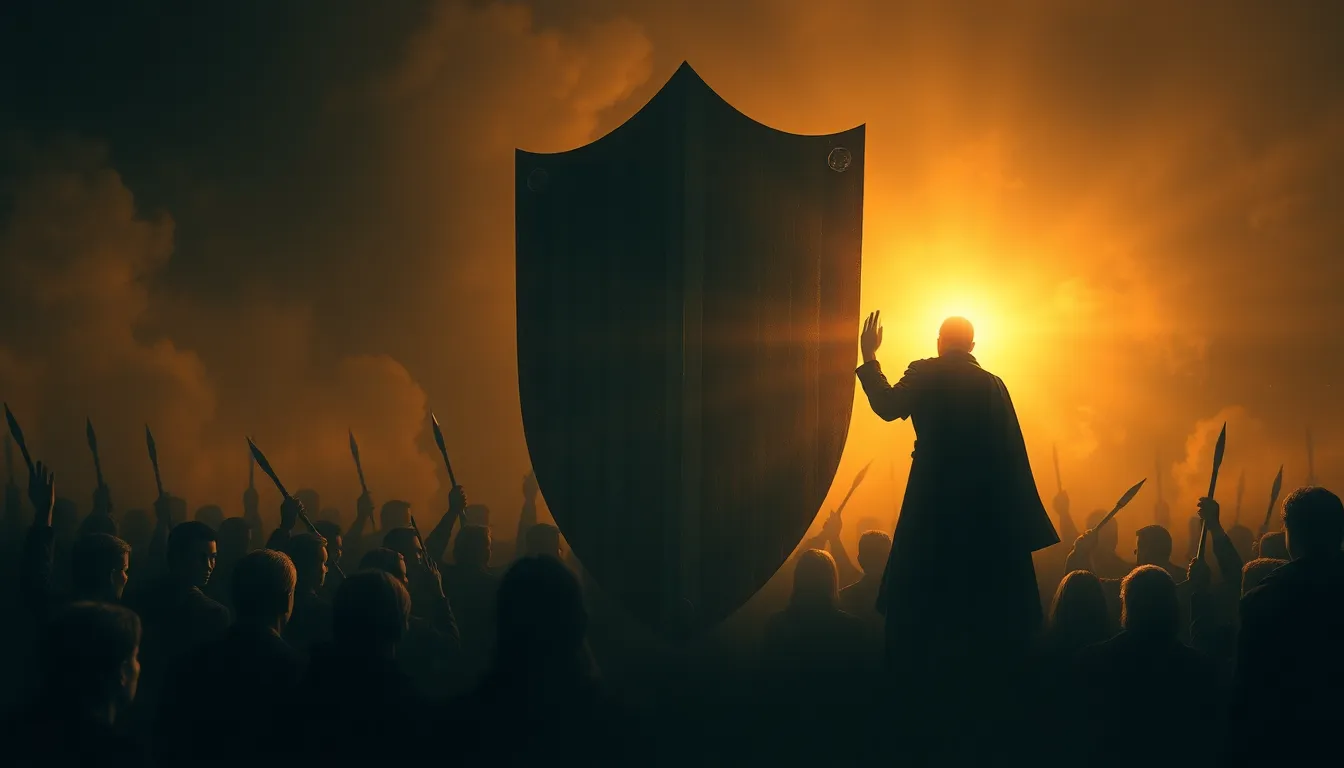 Arte devocional do Salmo 7 — Deus, escudo dos retos, e o mal que se volta contra si mesmo