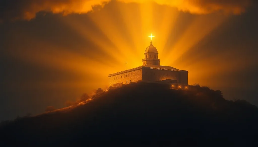 Arte devocional do Salmo 9 — Deus, refúgio do aflito, e o louvor