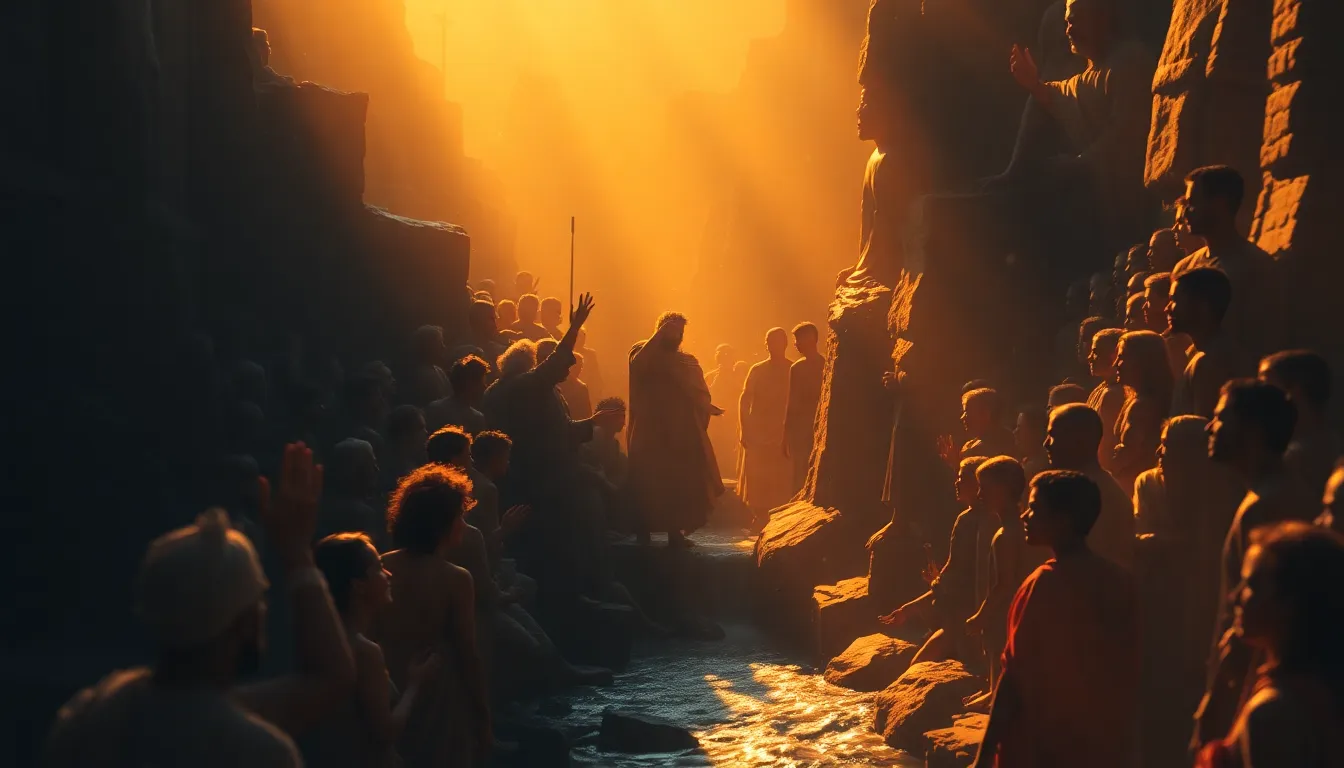 Arte devocional do Salmo 87 — os povos registrados como nascidos na cidade de Deus