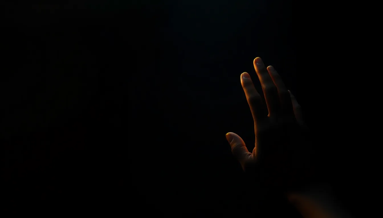 Arte devocional do Salmo 88 — o fio de luz e a mão que ainda clama nas trevas