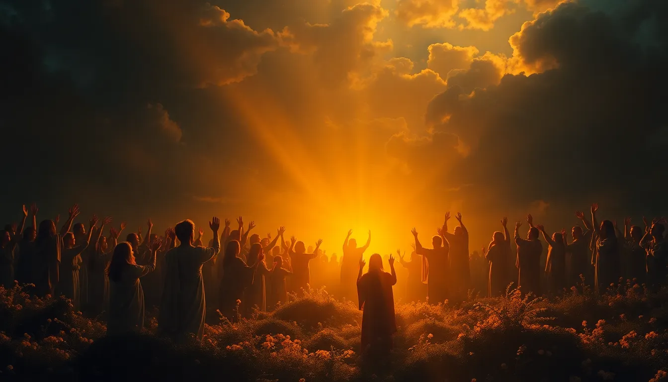 Arte devocional do Salmo 96 — a criação se alegra diante do Senhor que vem julgar